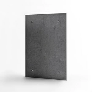 BetOn Панель из фибробетона 800х1200 с отверстиями серая