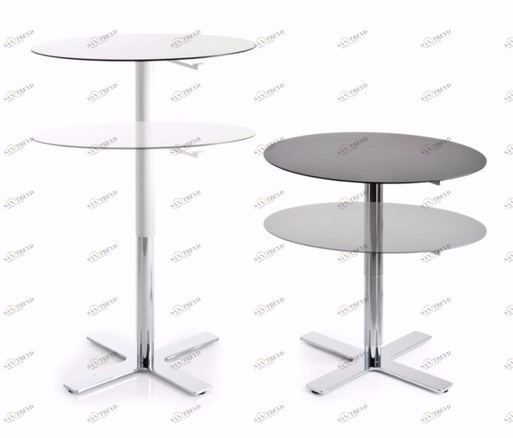 Luxy Круглый стол с регулируемой высотой с основанием 4 звезды Incollection sun-id-1437646