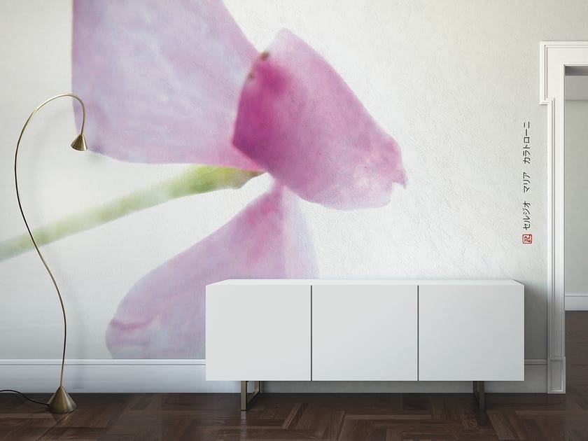 Виниловые или стекловолоконные обои N.O.W. Edizioni лепестки из Токио ARCH-00102256