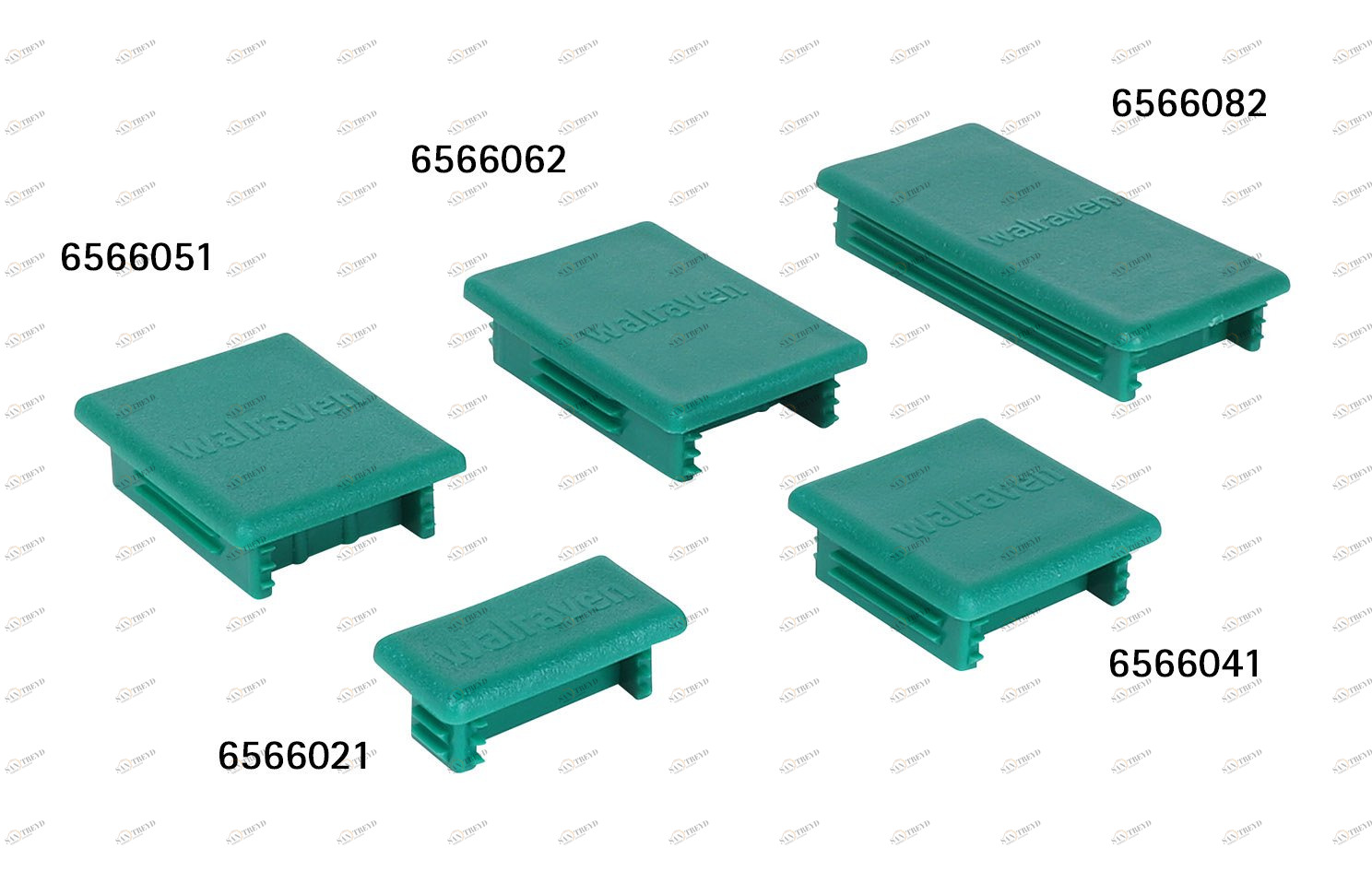 6566051 Монтажные профиля BIS Strut Заглушки для профиля защита для торцов профиля WALRAVEN 