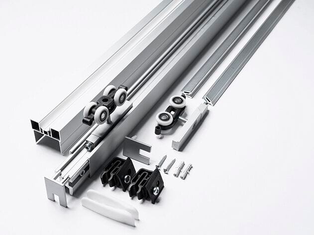 Комплект раздвижных дверей PROTEK® KIT MONOPINZA VETRO LINEAR® ARCH-00006705