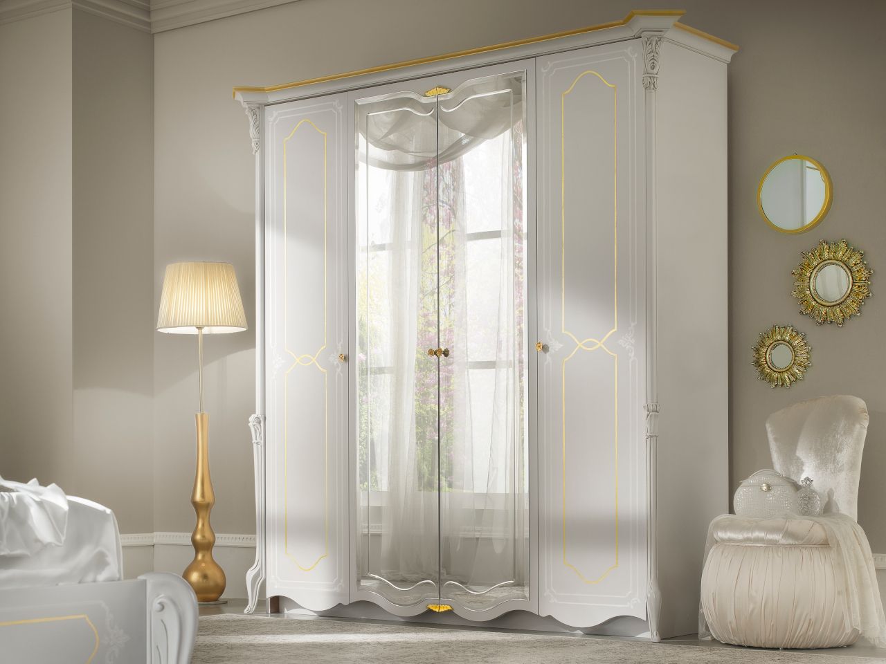 Деревянный шкаф с зеркалом CASA +39 Giulietta ARCH-00148928