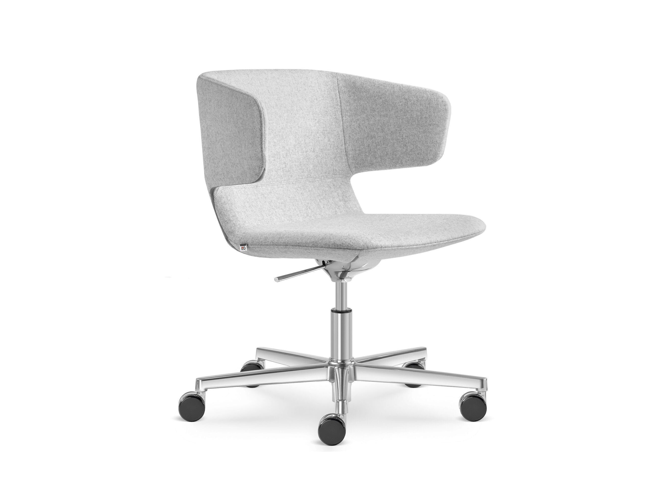 Регулируемое по высоте вращающееся офисное кресло с колесами LD Seating Flexi P ARCH-00035808