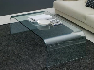 FontanaArte Прямоугольный журнальный столик из флоат-стекла