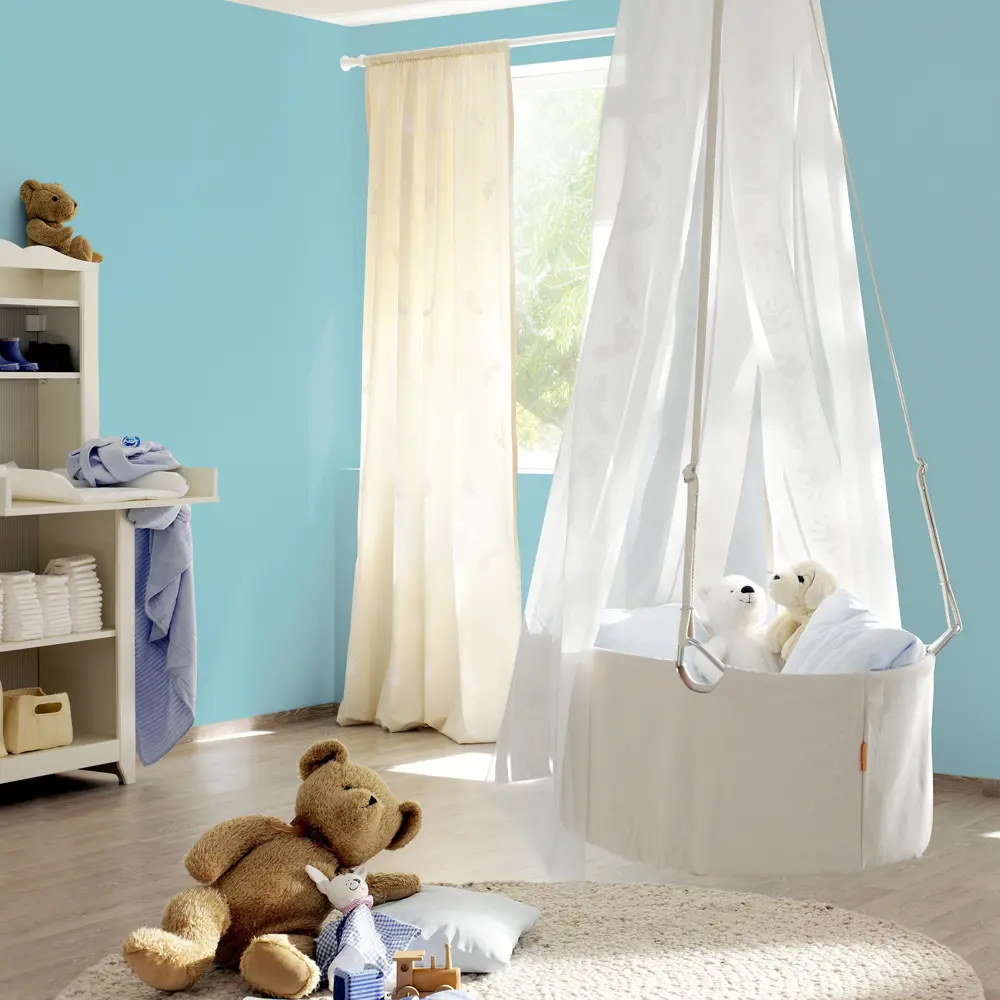 Обои флизелиновые Rasch Kids & Teens III фон бирюзовый 0.53 м RA 740080 STLM-2147485 - Вид №3