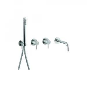 Смеситель для ванны встроенный внешняя часть