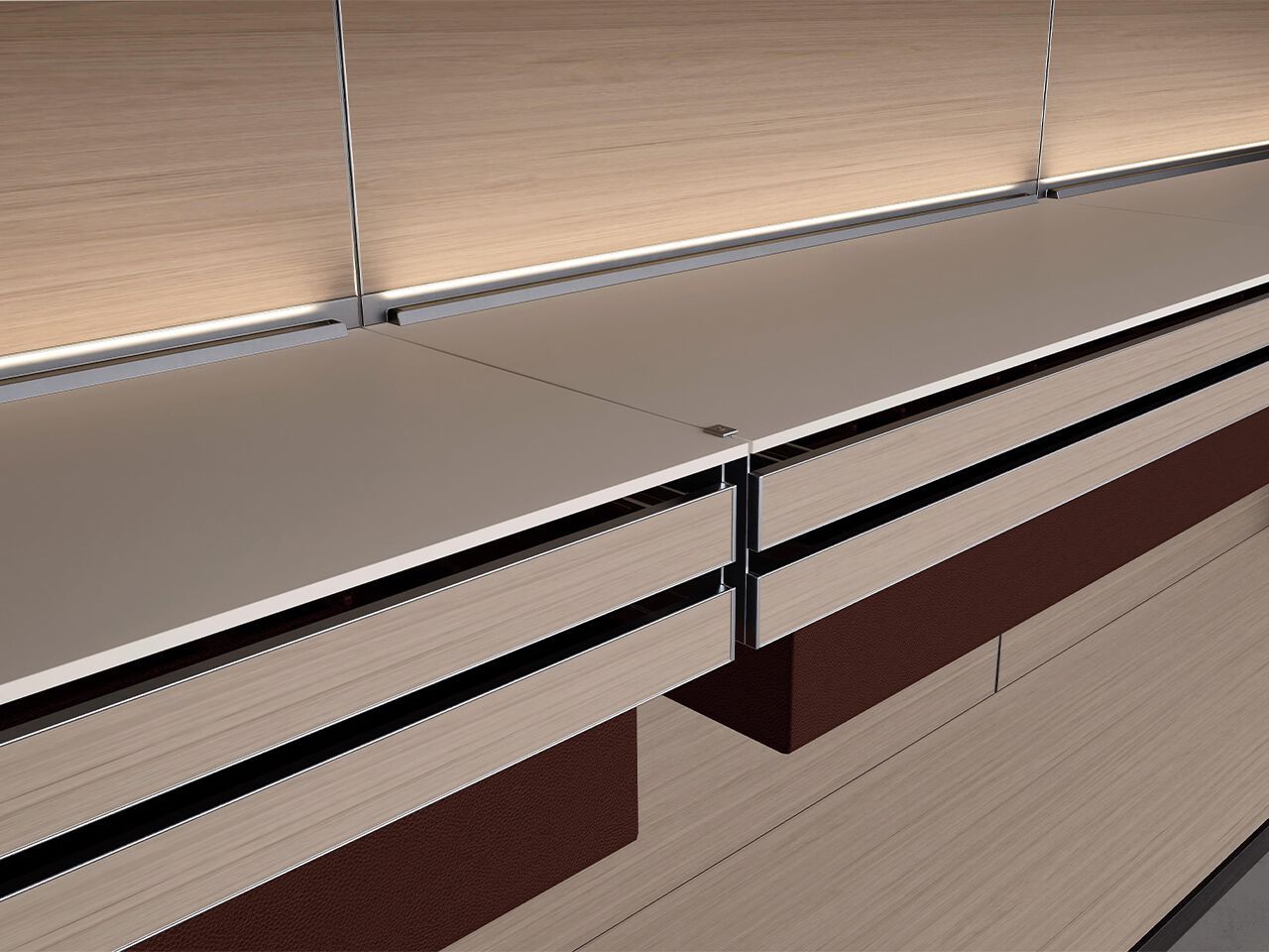 Модульная гардеробная MaxForm профиль ARCH-00036343 - Вид №3