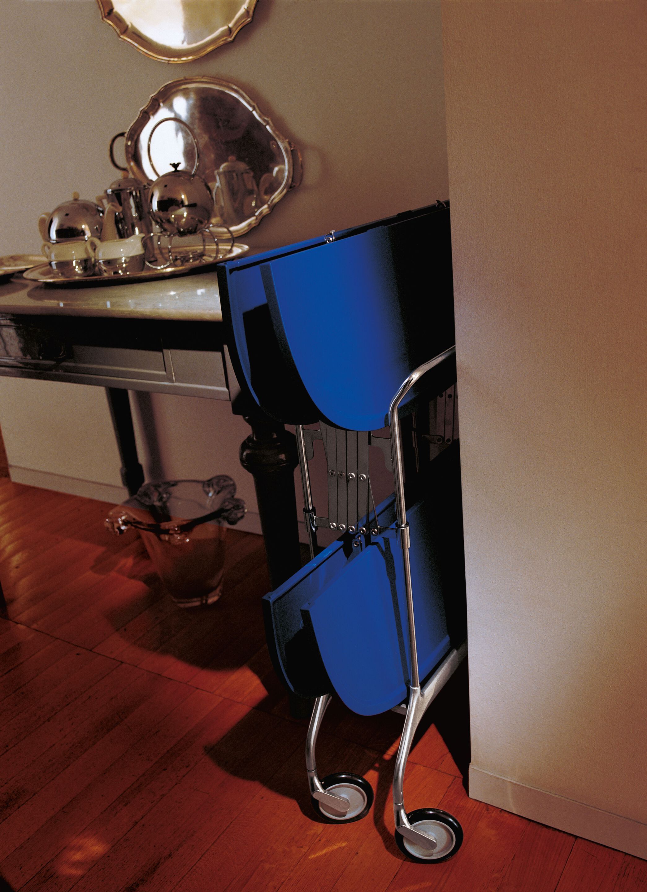 Стальная складная тележка для еды Kartell GASTONE ARCH-00146337 - Вид №3