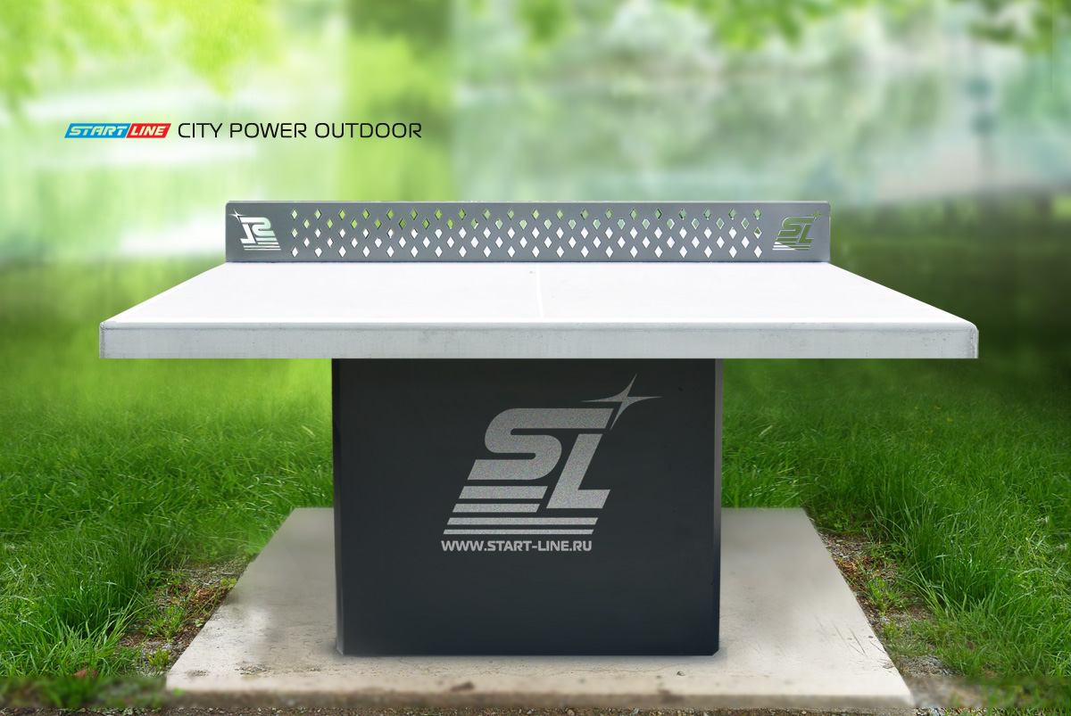 Теннисный стол бетонный антивандальный start line city power outdoor Start Line sun-id-2068340 - Вид №2