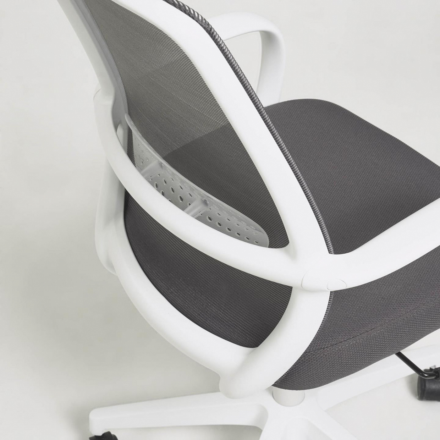 093340 Офисное кресло в сером цвете La Forma Melva  - Вид №3