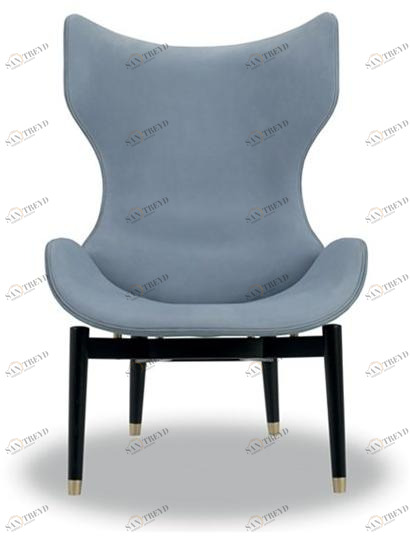 BAXTER Кожаное кресло Bergere Jorgen sun-id-1408987