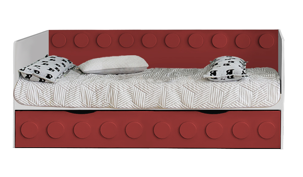 Подростковый диван-кровать с дополнительным спальным местом "Леголенд" МАНДАРИН ЛЕГОЛЕНД 178712 Зеленый Santreyd  - Вид №1