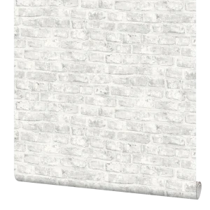 Обои флизелиновые Inspire Brick серые 1.06 м 636628 82464922 STLM-2166157