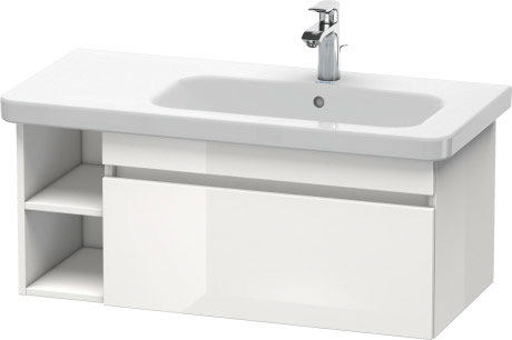 DS639607575 Тумбочка подвесная DuraStyle #DS6396 930 x 448 мм Лен, декор Duravit - Вид №2