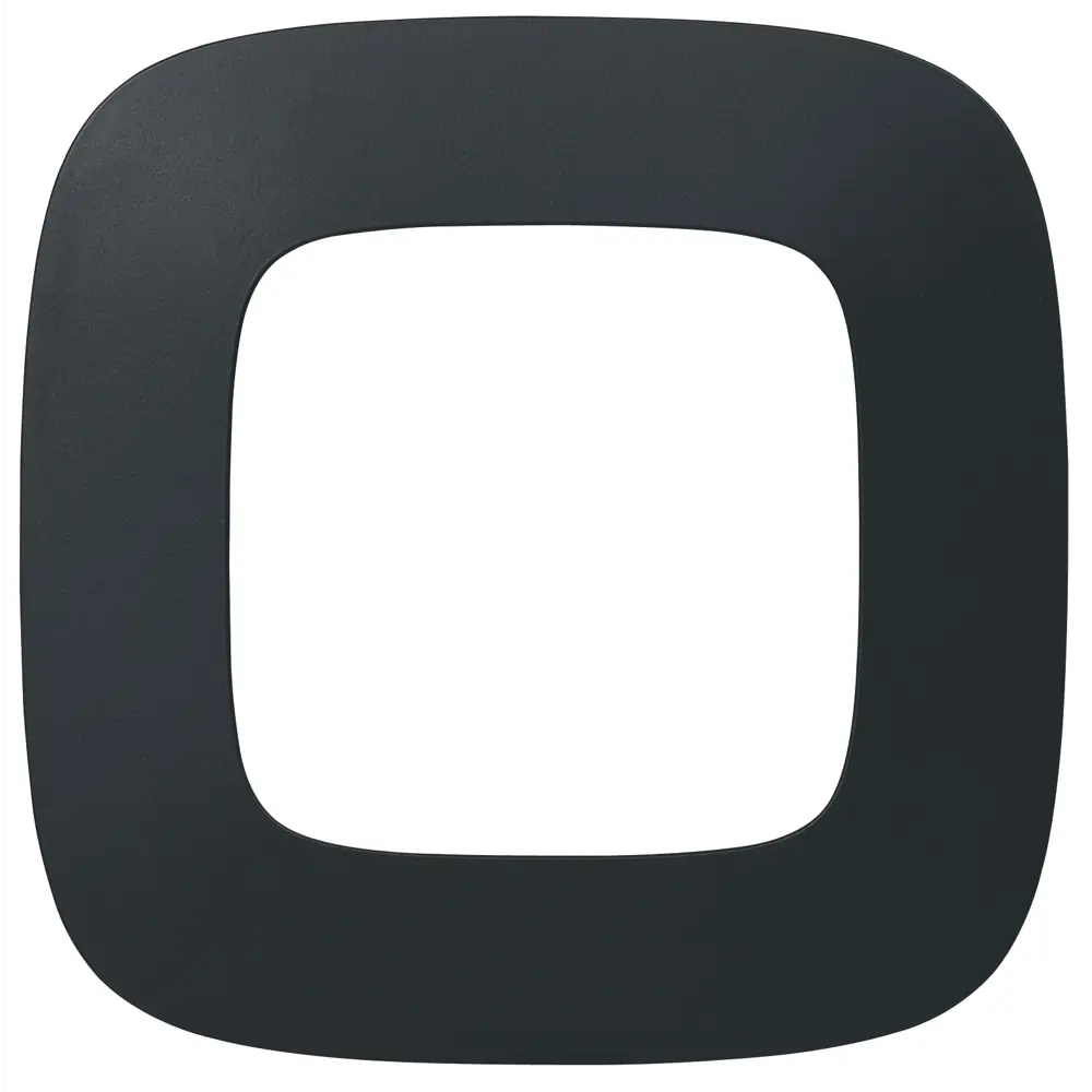 Рамка Legrand VLN-A 1 пост матовая черная Valena Allure STLM-2000559