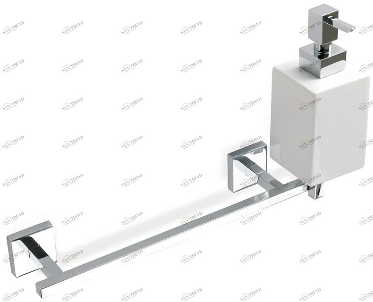 Stilhaus Дозатор мыла / полотенцедержатель из хромированной латуни Urania U 69 d Stil Haus