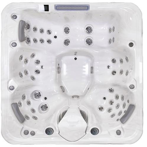 Gruppo Geromin Квадратный мини-бассейн с гидромассажем Peakline sun-id-1474279 - Вид №1