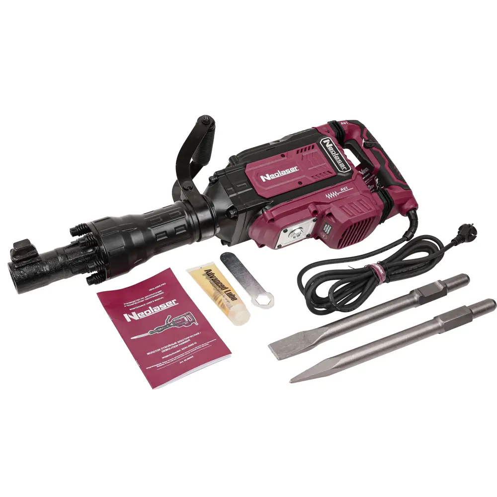 Отбойный молоток сетевой Neolaser NDH-2000-G 2000 Вт, 70 Дж STLM-2138169 - Вид №1