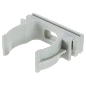 Держатель-клипса для труб Экопласт D25 мм цвет серый 10 шт.