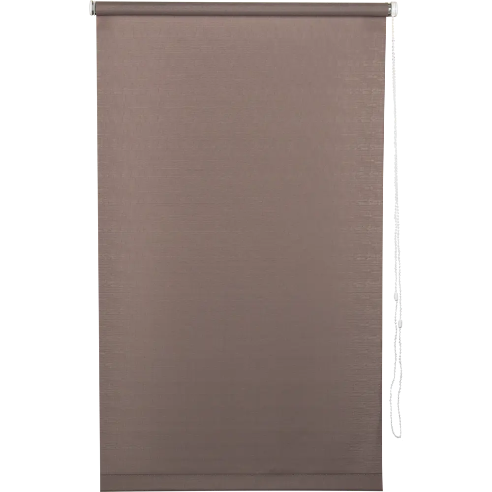 Штора рулонная Inspire Шантунг 80x250 см коричневая 82024580 STLM-2199826