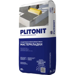 Кладочная смесь Plitonit Мастер кладки 25 кг