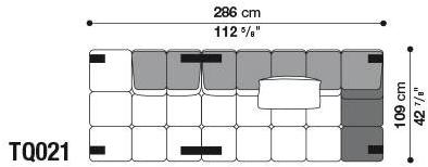 B&B Italia Модульный секционный диван Tufty time sun-id-1414316 - Вид №55