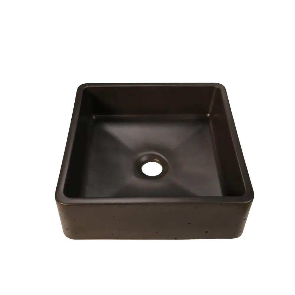 Раковина Square накладная 36x36 см цвет черный матовый Santreyd STLM-2146871