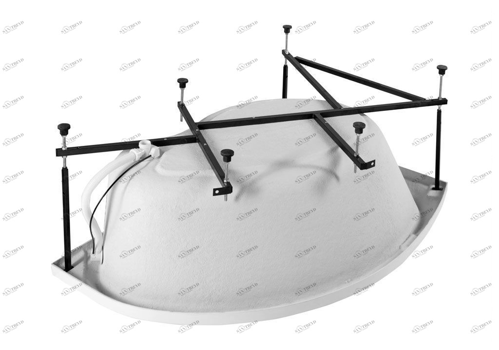 Каркас сварной для акриловой ванны Aquanet Jamaica 160x110 L 00140166