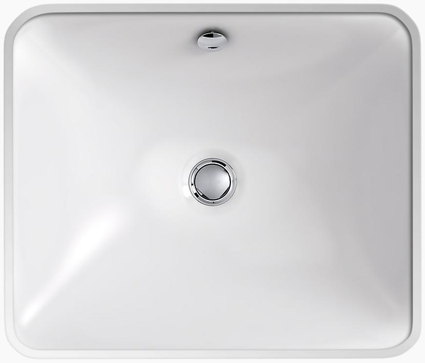 KOHLER Iron Plains Встраиваемая / устанавливаемая под столешницу раковина для ванной комнаты K-5400-K4  - Вид №2