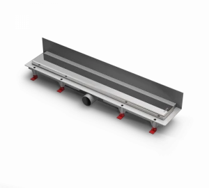 Водоотводящий желоб ALPEN Klasic/Floor ALP-650KN2 к стене с рамкой