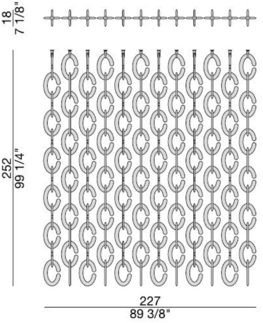 Porada Подвесной разделитель из массива дерева Iron sun-id-1507757 - Вид №3