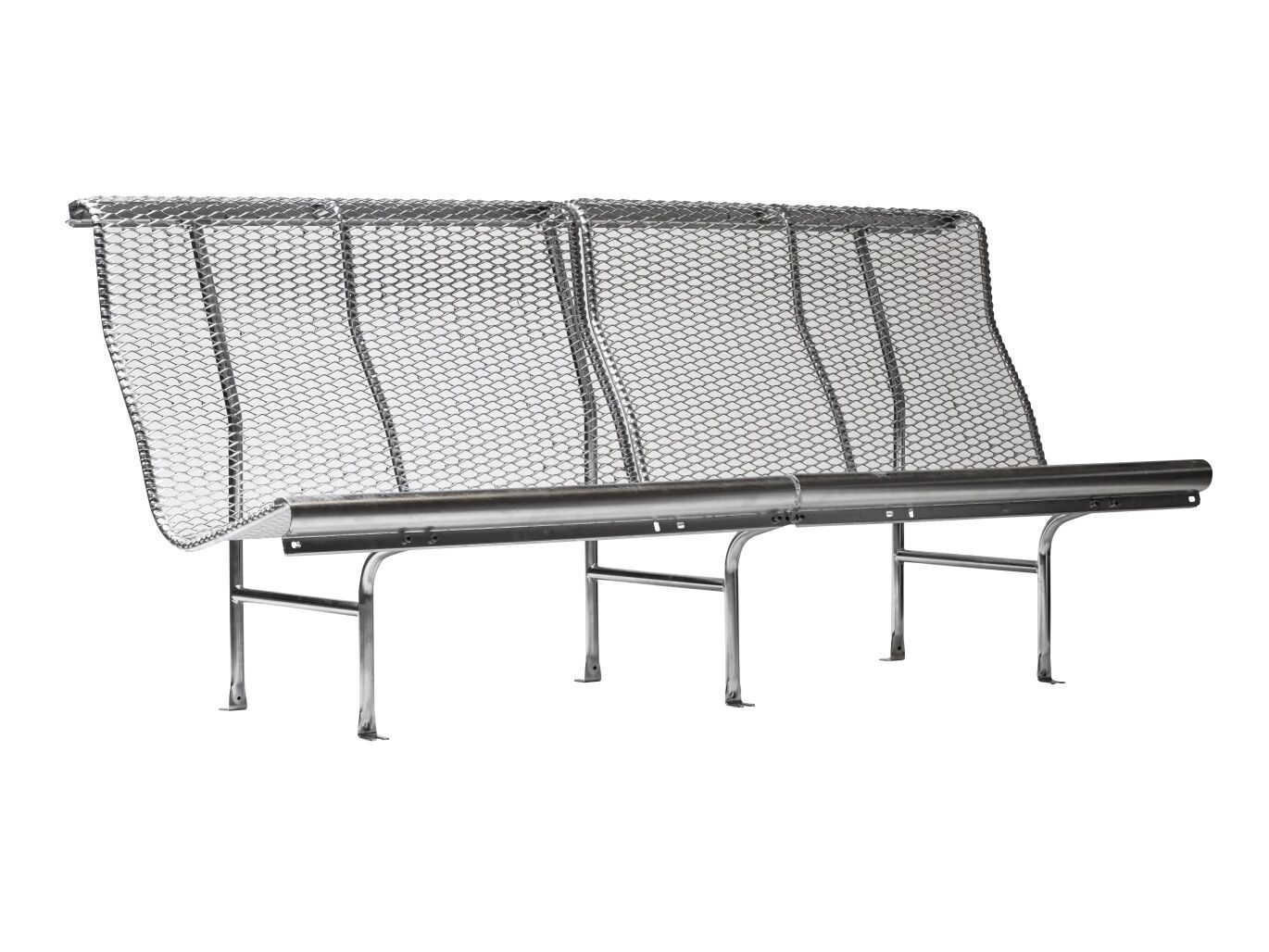 Стальная скамья со спинкой BD Barcelona CATALANO ARCH-00110030