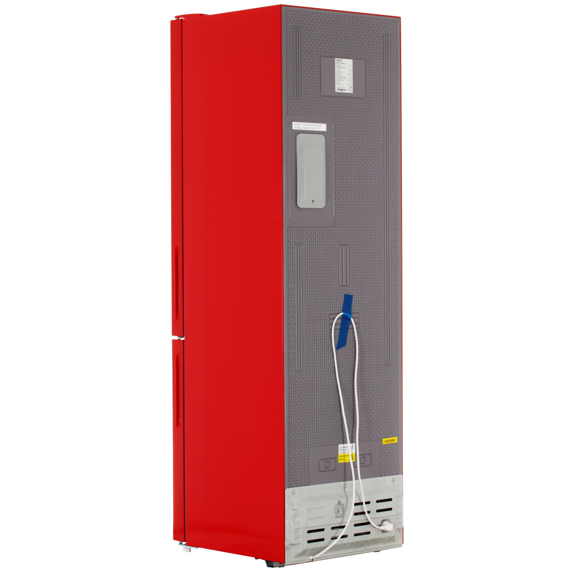9136758 Холодильник с морозильником DEXP RF-CN350DMG/S красный STDN-0085514  - Вид №4