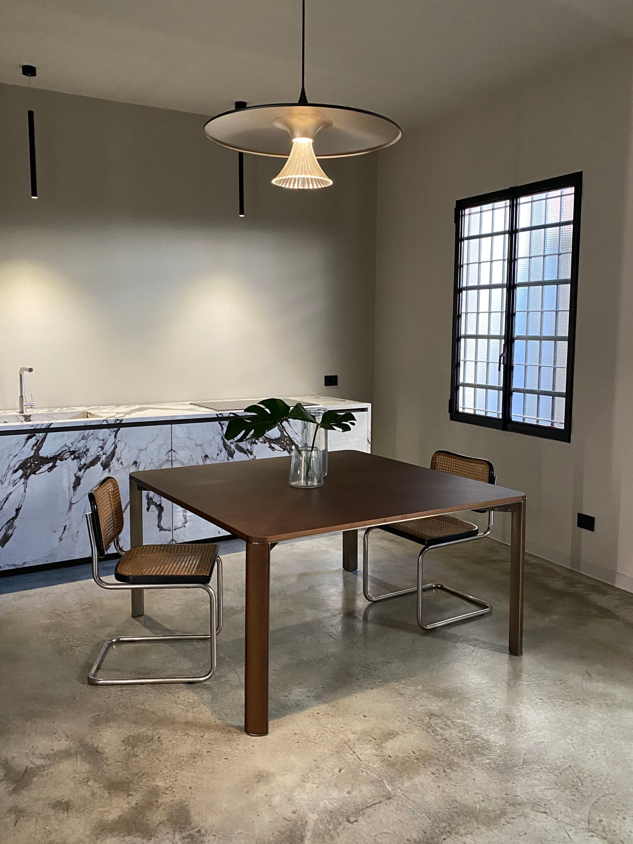 Стальной и деревянный стол mg12 Gregorio ARCH-00039947 - Вид №2