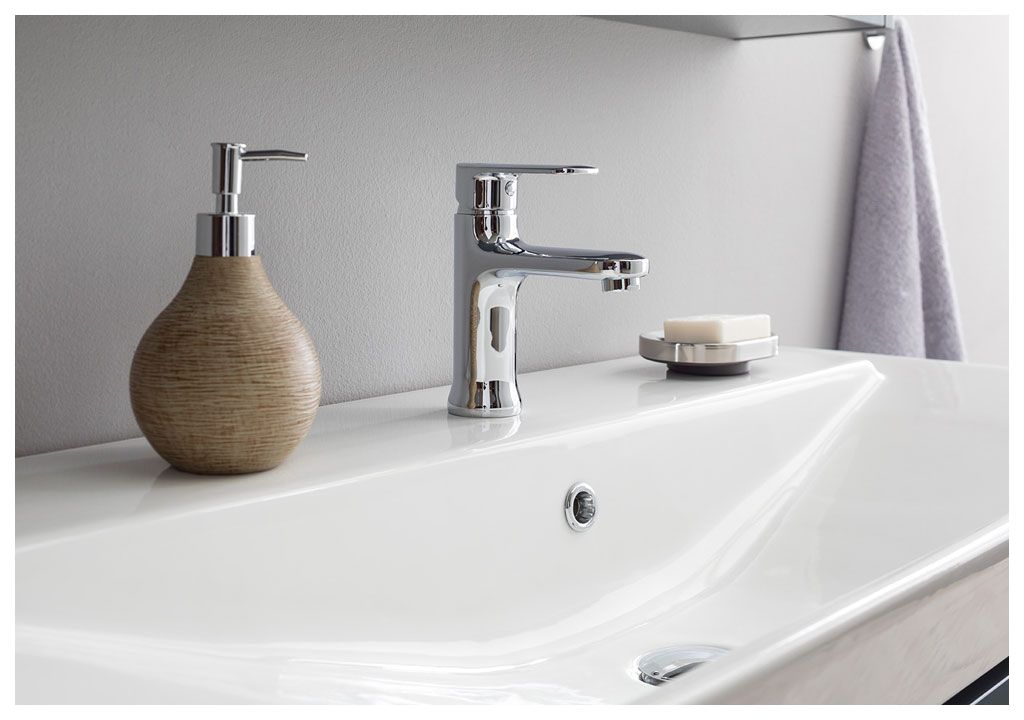 Тумба с раковиной Aquanet Виго 100 сине-серый 0018336100168784 - Вид №11