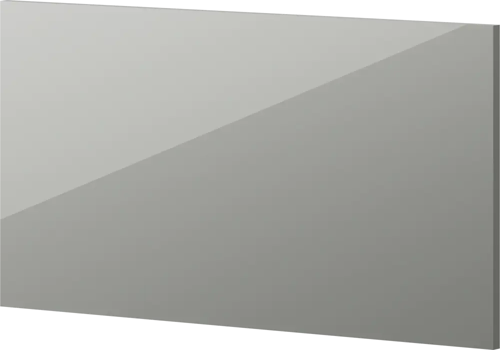 Фасад кухонный DELINIA ID Аша грей 39.7×12.5 см - глянцевый и практичный 85036536