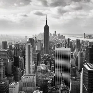 8-323-NYC-Black-And-White Фотообои Komar Vol.15 2.54х3.68 м
