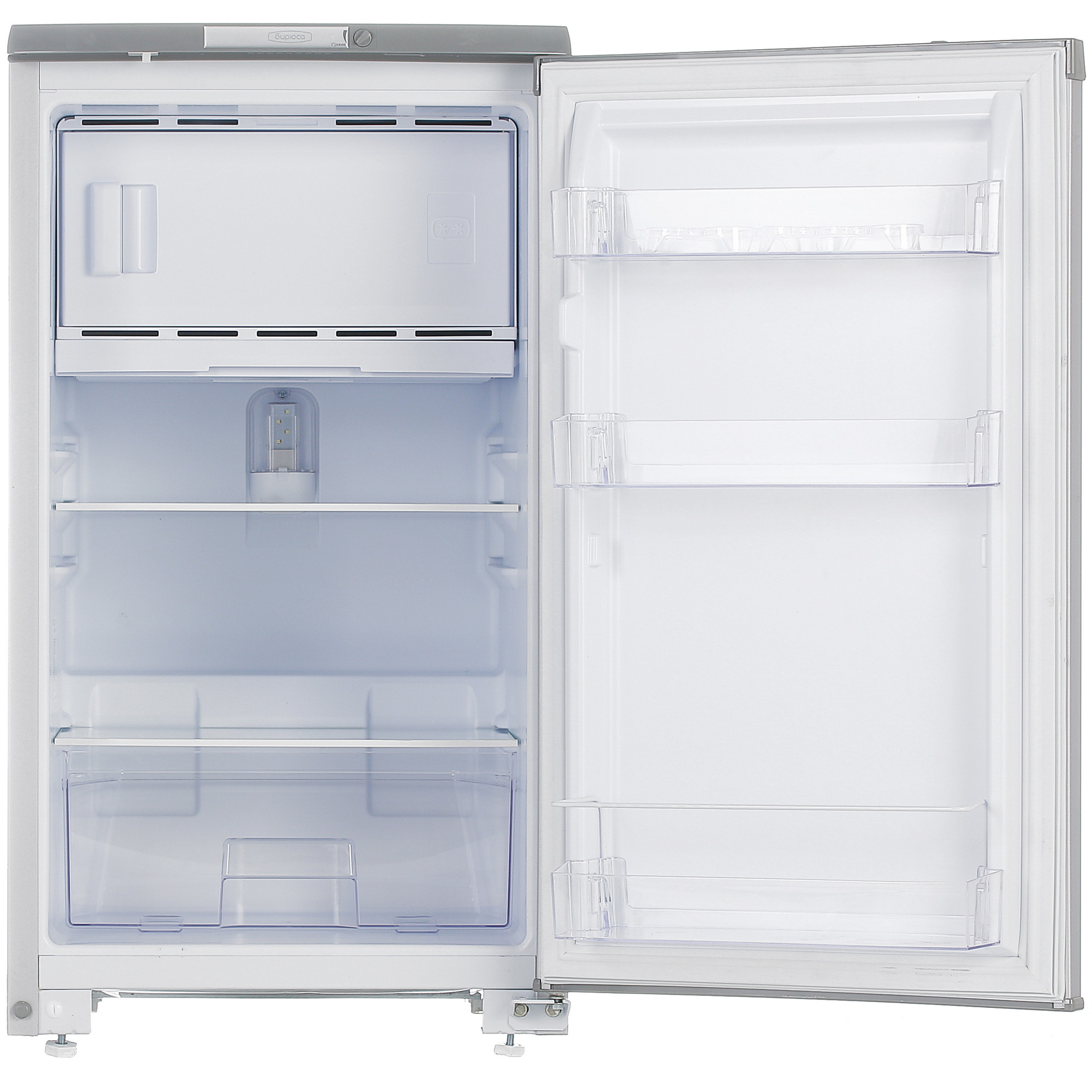 8121688 Холодильник компактный   Бирюса М108 серебристый STDN-0005135 - Вид №1