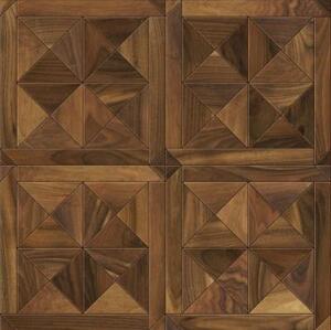 Модульный паркет Da Vinci Инженерный модульный паркет из ореха Лиана Орех Европейский (Грецкий) Натур (Гладкая) 620х620 мм.