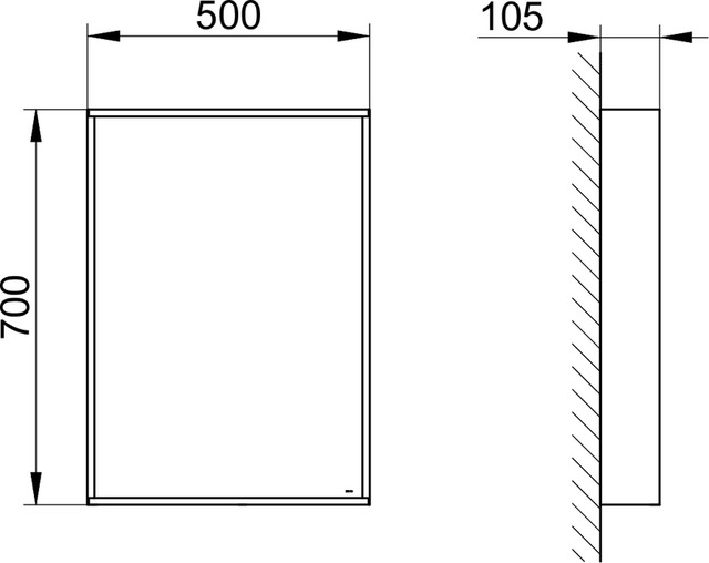 33095302000 Зеркало хрустальное KEUCO Plan - Вид №7