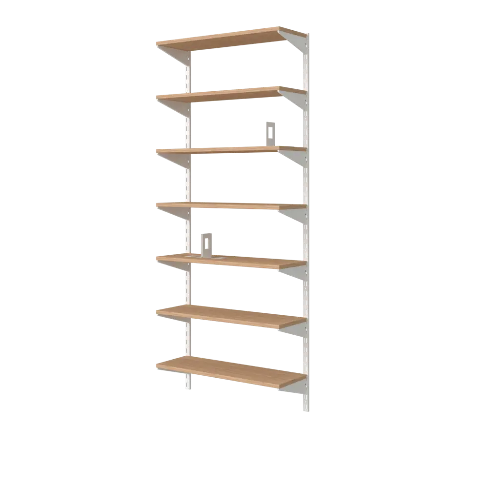 Направляющая двухрядная Spaceo 200 см цвет белый STLM-2199798 - Вид №5