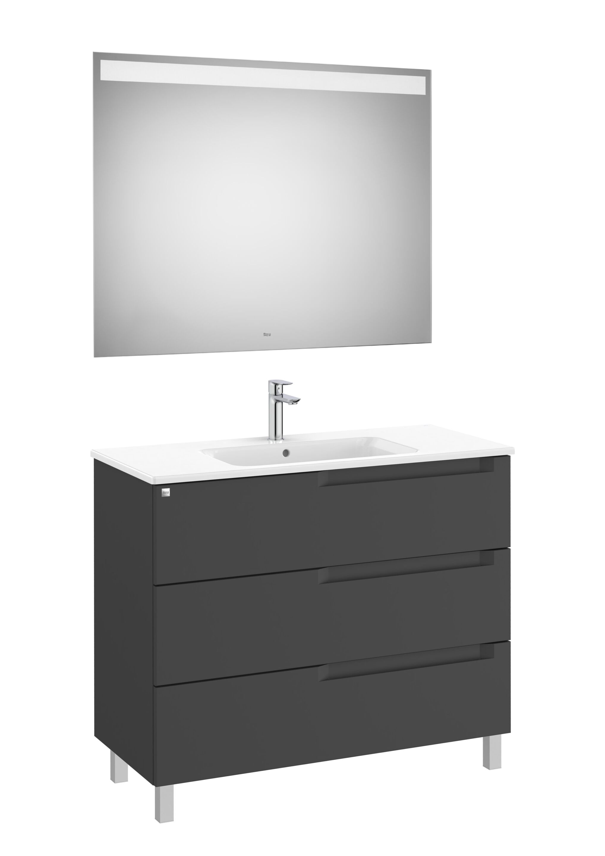 Деревянный напольный умывальник с зеркалом Roca Aleyda ARCH-00106137 - Вид №30