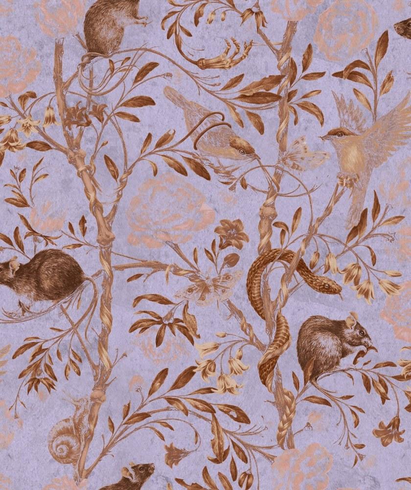 Mineheart Однополосные обои на флизелине с цветочными мотивами sun-id-1423645 - Вид №9