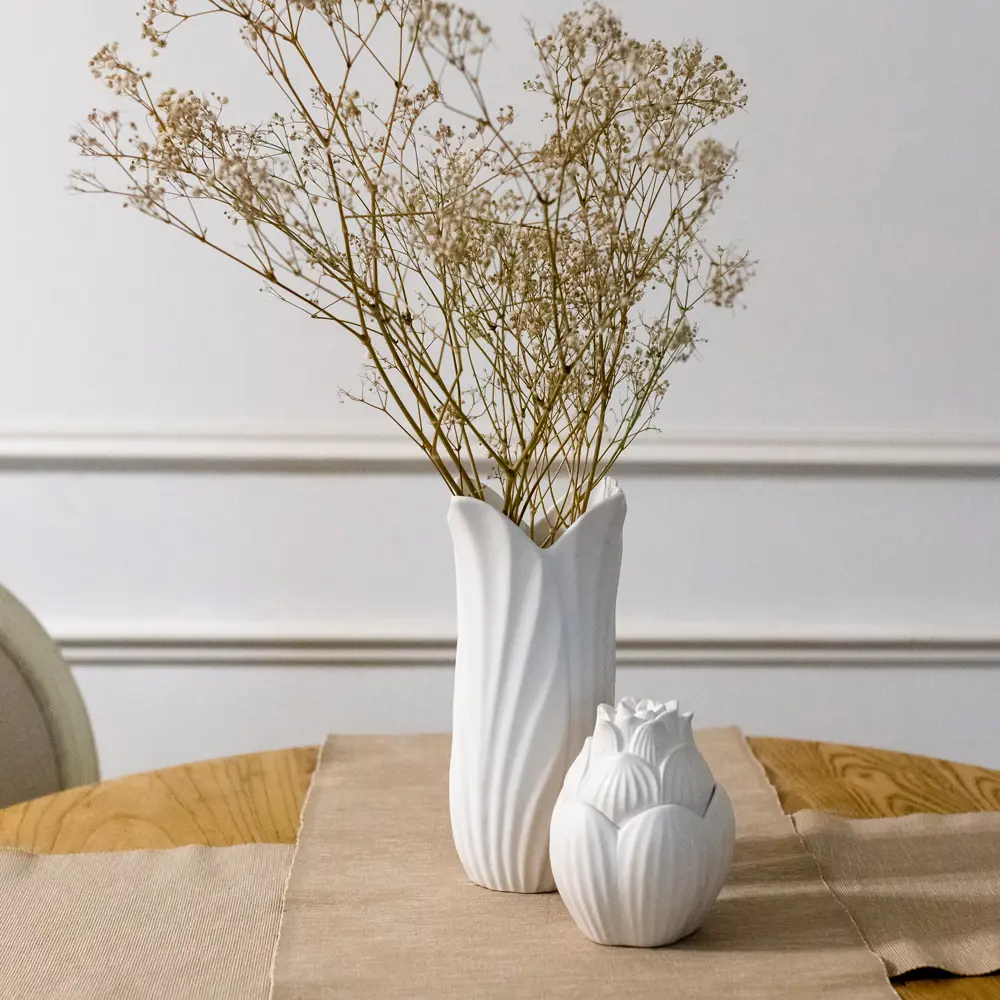 Ваза Fleur цвет белый Santreyd STLM-2184974 - Вид №5