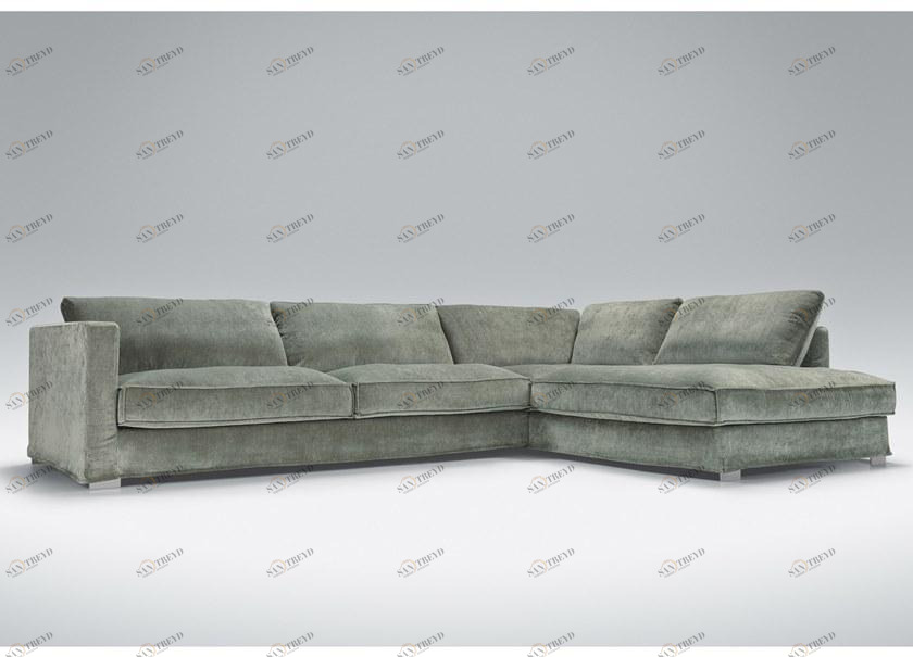 Sits 5-местный угловой диван с тканевой обивкой Cloud sun-id-1492843