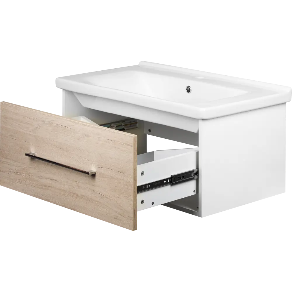 Тумба под раковину подвесная «Экко» 80 см Santreyd STLM-2073959 - Вид №2