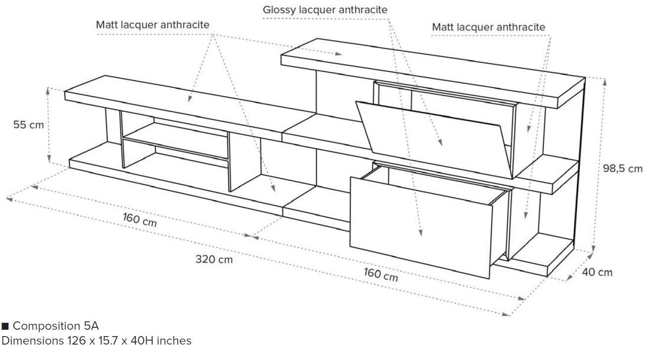 Natuzzi Модульный деревянный книжный шкаф sun-id-1482872 - Вид №12