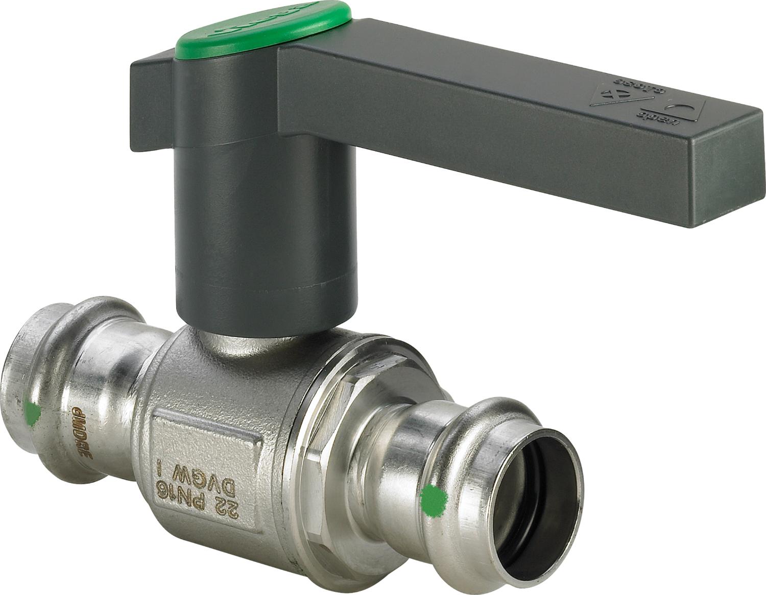 Viega Шаровой кран Easytop Inox 2370 (554767) 554 767