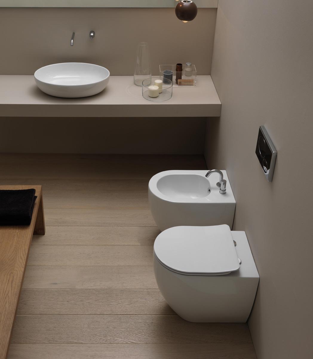 LKWC0121 Напольный унитаз приставной GSG CERAMIC Like - Вид №2