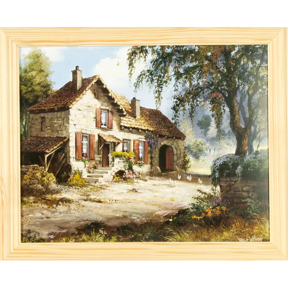 Постер в раме 20х25 см «Осенний пейзаж» Santreyd STLM-2175487